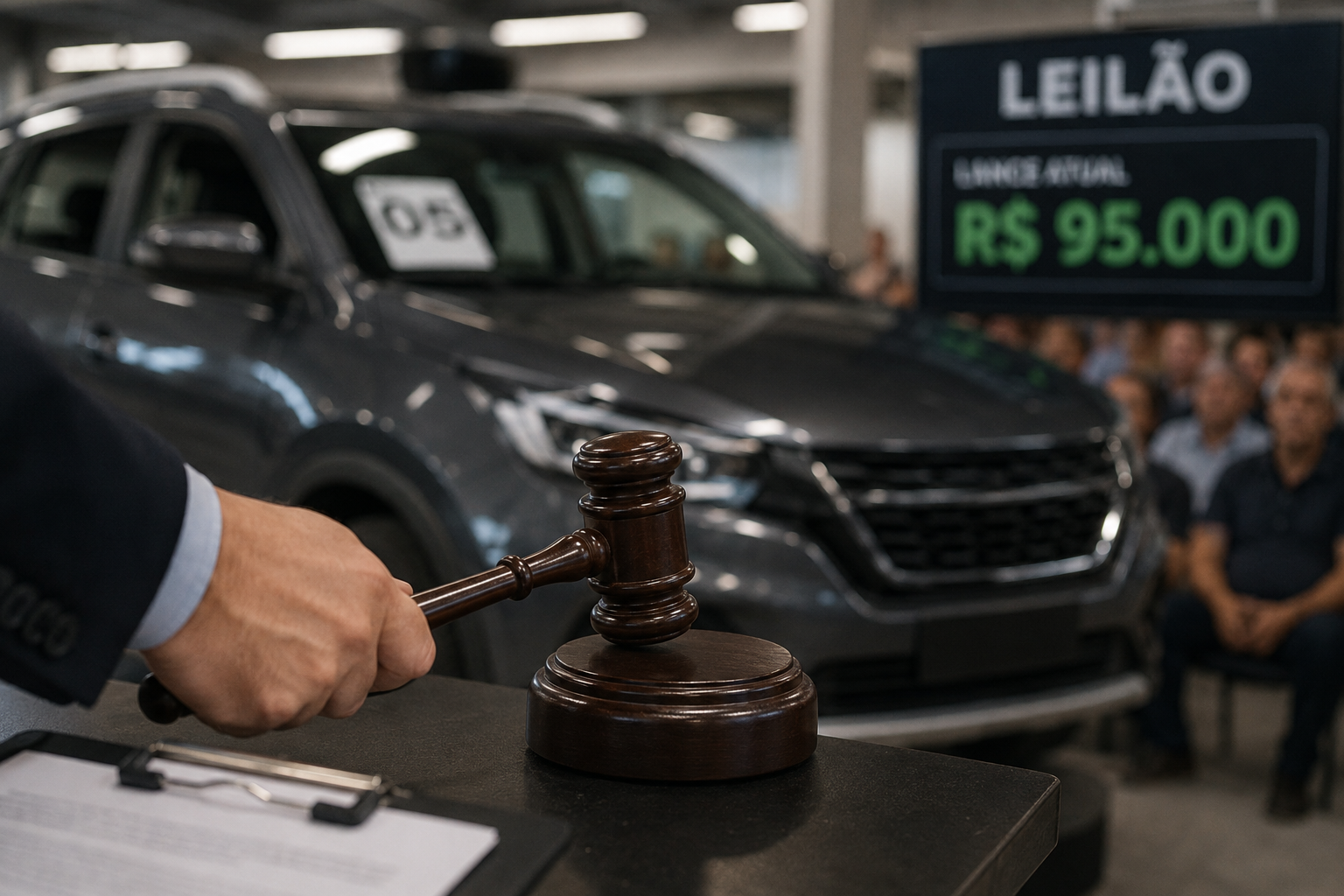 Veículo do case 1 — passagem por leilão